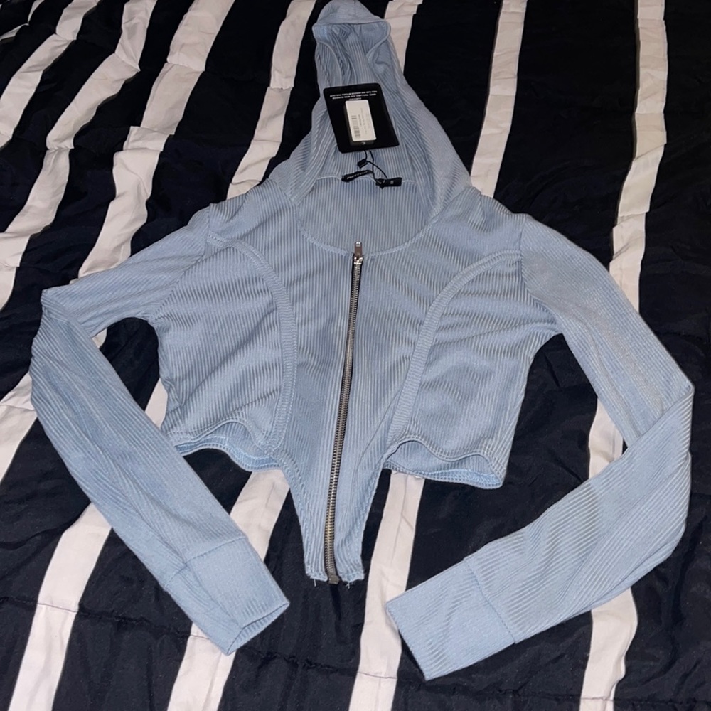 Rigged long sleeve top